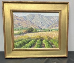 Joseph Chris Morel Oil on Board Fillmore California, 11″ X 14″ Circa: 2007