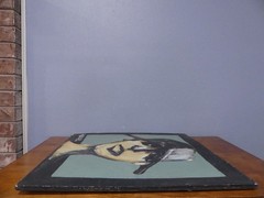 Original Gabriel Signed Oil On Board Contemporary Street Grafitti Painting