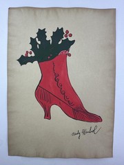 Andy Warhol COA Vintage Painting Drawing Art Original Signed Stamp