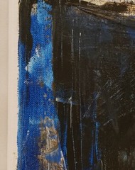 No.548 Original Abstract Modern Minimal Urban Painting By K.A.Davis