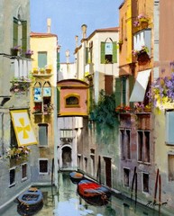 Raimondo Roberti (Italy,1947-?) oil painting 137594