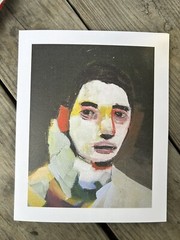 Parsons People PRINT Signed. 8×10 Textured 100 Lb Art Stock
