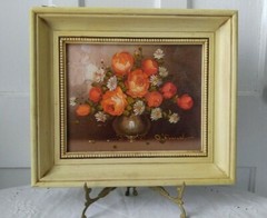 Vintage Original oil painting signed, O’Donohue framed 15″ x 12″ Certified 1979