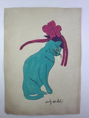 Andy Warhol COA Vintage Painting Drawing Art Original Signed Stamp