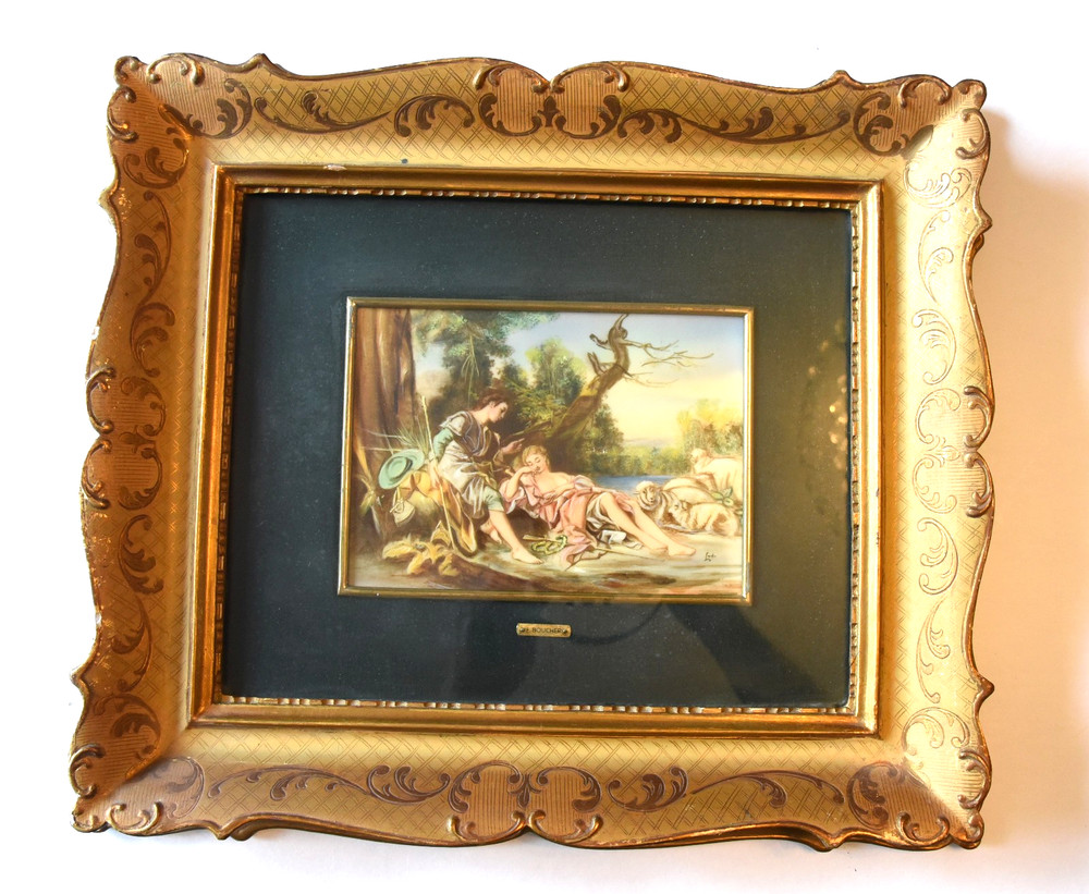 Francois Boucher , painting „The Shepherdess“