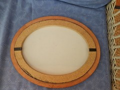 Vintage Pansies Oil Painting Oval Gold Frame Signed D.A. Turner
