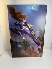 Batgirl Painting 17″x11″ – 67/200 – Unknown Artist – DC Comics – RARE GEM