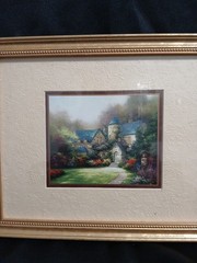 Thomas Kinkade “Beyond Autumn Gate” 11 X 9.5 (including frame)