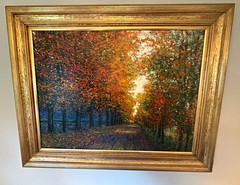 James Scoppettone Original Framed Signed Impressionist Landscape Painting