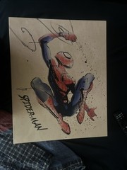 Spider-man Superhero Comic 12″ x 18″ Pop Art Painting