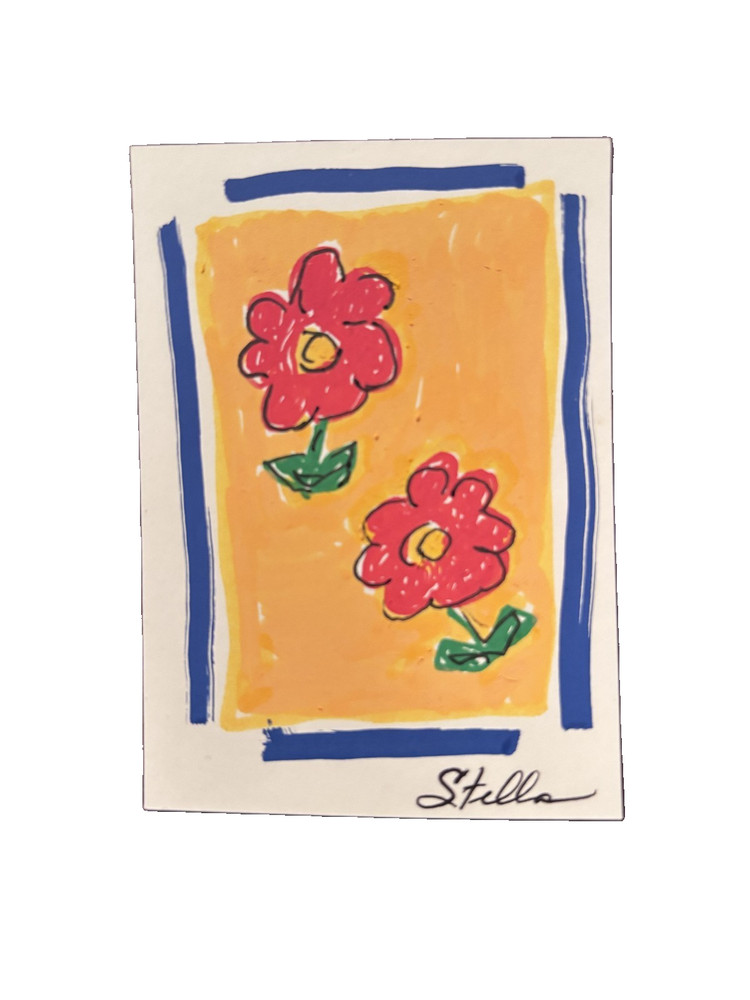 ACEO original art cards 2.5″ x 3.5″ New ‚Fun Flowers‘ Colorado May 2026