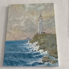 Original Art Acrylic Painting On Canvas COA By Juan Corral Signed 11” X 14”
