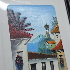 PUERTO VALLARTA MEXICO 2005 ORIGINAL HAND PAINTING TILE WALL ART PACIFIC OCEAN