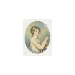 F.H. Fueger (1751-1818)-Follower „Young Lady“ Miniature, 19th century