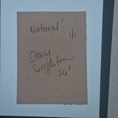 ACEO painring mermaid Bra ocean titled ’natural ‚by Stacy Singleton