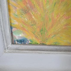H Holmgren 1948 Vintage Swedish Mid Century Oil Painting Original Art