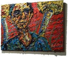 24×18″ MODERN ORIGINAL OIL█PAINTING█VINTAGE IMPRESSIONIST█ART SIGNED ABSTRACT A