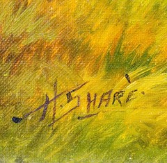 Henry Share (NY,CA,1853-1905) oil painting antique 149662