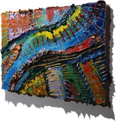 ORIGINAL OIL█PAINTING OCEAN ART█SIGNED ’26█LANDSCAPE OUTSIDER NATURE REALISM POP