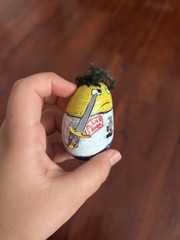Hand-Painted Rocks by a 10-Year-Old – Shedletsky & 1x1x1x1 (Roblox) Unique Art