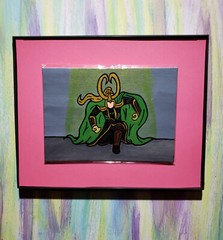 Paintings Inspired by the World of Marvel Comics