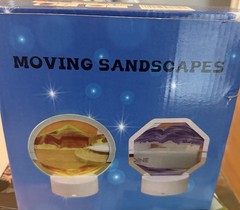 Moving Sandscapes 3D Moving Sand painting Blue
