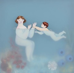 Sonia Alins Siblings Unique Artwork Painting