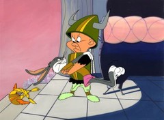 Chuck Jones Herr Loves Me 2007 Warner Brothers Limited Edition Cel of 50