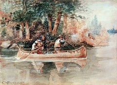 Charles Russell Caught Napping Reproduction – Giclee Canvas/Paper/Stretched