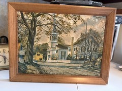 18″ x 14″ This is a vintage 3D „Dimension III“ art piece by John Rogers titled