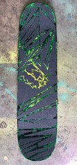 Markus Fussell Original “ Verdè” – Skateboard Deck Art 8.25” Auto 1/1 FuSSArt