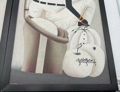 2 Haitian Folk Art Paintings Signed By Haitian Artist Charlemagne.L
