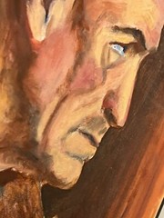 1951 OIL PAINTING OF „CASEY STENGEL“ 5 CONSECUTIVE WORLD SERIES TITLES „1949-53“
