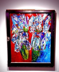 Contemporary Modern Painting Art “Love Hurts” Original By Artist Ryan Berkland.