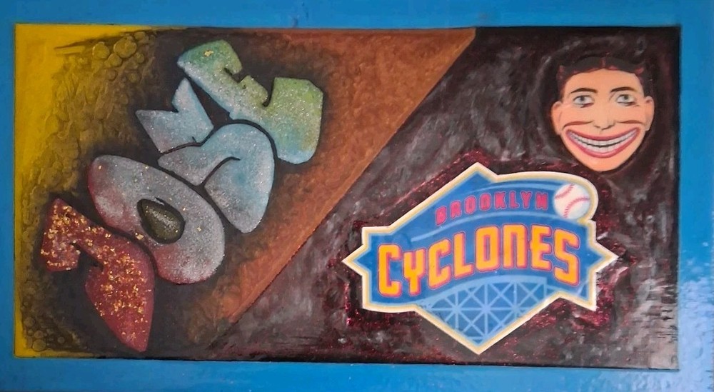 Brooklyn Cylones Hand painted Art