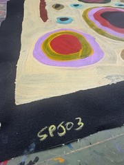 Sharon Porter Napangardi 💕💕Aboriginal Art COA Supplied 87cm X 61cm, SPJO-3
