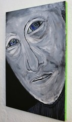Burt Young, Rocky “Let’s Be Frank” Original Painting 36″ x 24″