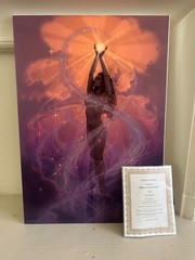 John Pitre Spirit of Fantasy Fest Giclee on canvas with certificate
