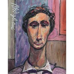 E.J. Hartmann – Portrait of Amedeo Modigliani, Signed (2001, Gouache on Paper)