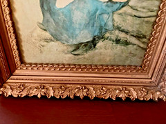 Vintage Pierre-Auguste Renoir Maternity Painting Quality Print Repro Framed