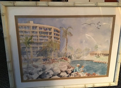 I.H.Vernon~ORIGINAL ART PAINTING Nautical~Fisherman~Watercolor~OOAK~Key West,Fl
