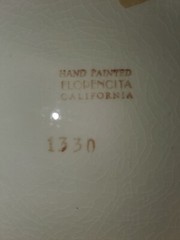 Two Vintage ceramic wall plaque from „Decorate Ceramics Inc“ Florencita CA