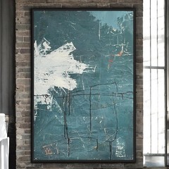 Original Mixed Media Abstract Modern Art Painting 24×36 „Nomination“ Signed