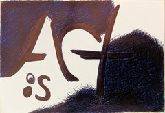 6-Pack ACEOs Brut Art Abstract Originals, Incl. Surreal Landscapes, Vehicles…