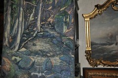 Listed Artist Marco Zim Zimmerman 1880-1963 unframed Large Forrest Painting