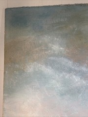 Vintage Seascape Oil Painting Dunes Beach Scene Signed “Dot Beebe”