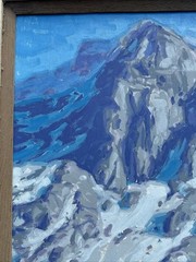 MATTHEW REYNOLDS PAINTING CALIFORNIA IMPRESSIONIST LANDSCAPE FAMOUS LISTED 16″