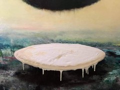 ALAIN DONATE HERNANDEZ ORIGINAL OIL PAINTING ON CANVAS SURREAL 30″X 40″ SIGNED