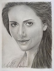 Original Art – Hand Sketched – Charcoal on Paper – One of a Kind – Unframed