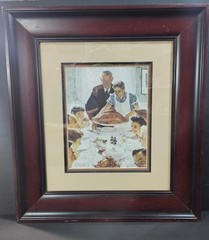 „Freedom From Want“ On Canvas Certificate Of Authenticity From Rockwell Gallery